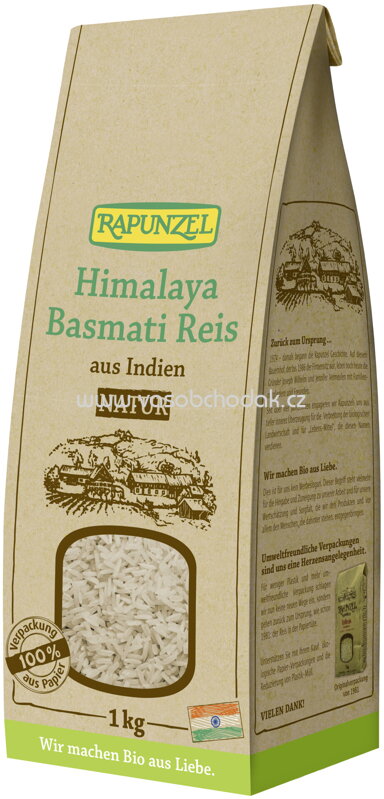 Rapunzel Himalaya Basmati Reis natur - Vollkorn, 1 kg Rapunzel Himalaya Basmati Reis natur - Vollkorn, 1 kg