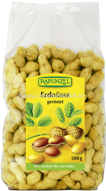 Rapunzel Erdnüsse in der Schale geröstet, 500g Rapunzel Erdnüsse in der Schale geröstet, 500g
