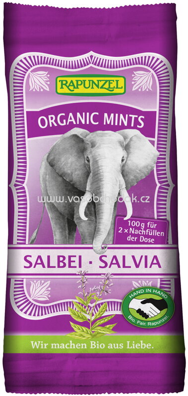 Rapunzel Organic Mints Salbei - Salvia, 100g Rapunzel Organic Mints Salbei - Salvia, 100g