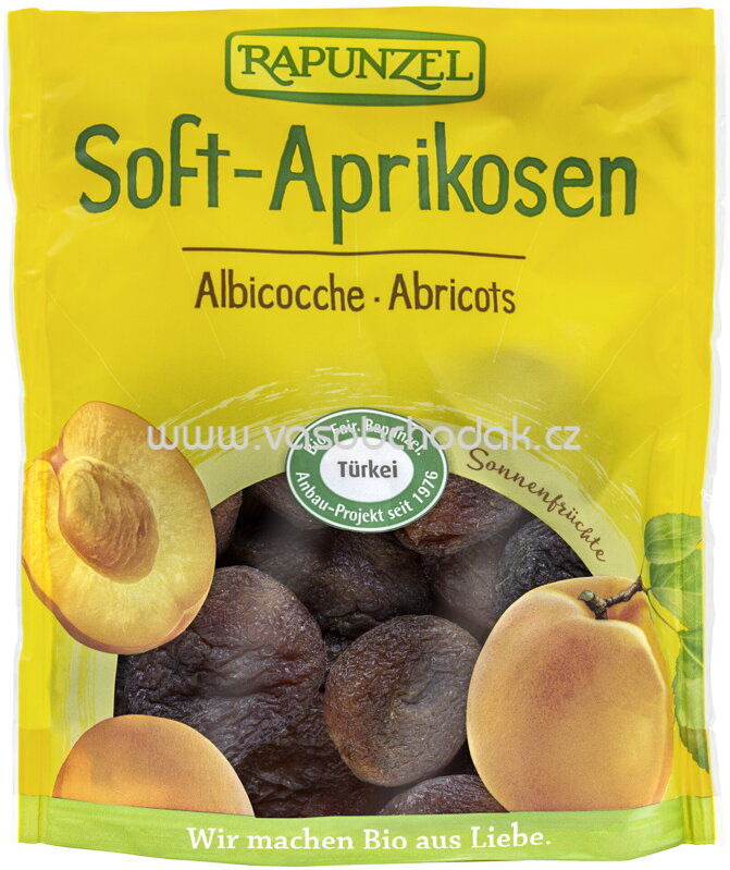 Rapunzel Aprikosen Soft, entsteint, 200g