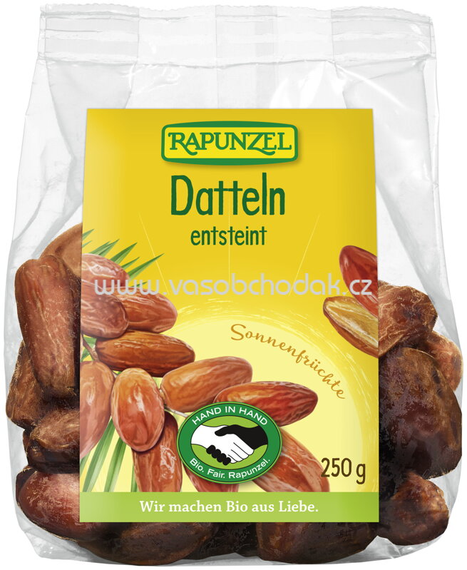 Rapunzel Datteln Deglet Nour, entsteint, 250g Rapunzel Datteln Deglet Nour, entsteint, 250g