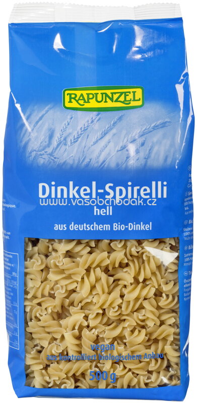 Rapunzel Dinkel-Spirelli hell aus Deutschland, 500g