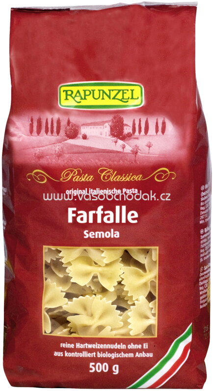 Rapunzel Farfalle Semola, 500g