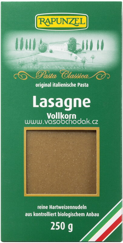 Rapunzel Lasagne-Platten Vollkorn, 250g Rapunzel Lasagne-Platten Vollkorn, 250g