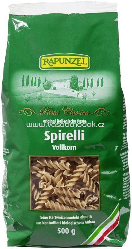 Rapunzel Spirelli Vollkorn, 500g Rapunzel Spirelli Vollkorn, 500g