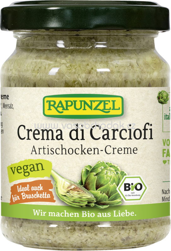 Rapunzel Crema di Carciofi Artischockencreme, 120g
