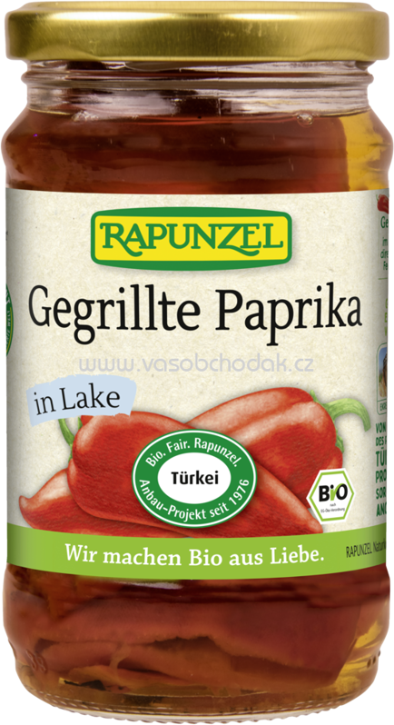 Rapunzel Paprika gegrillt rot, in Lake, 310g