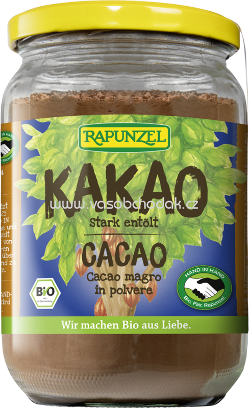 Rapunzel Kakaopulver stark entölt, 250g