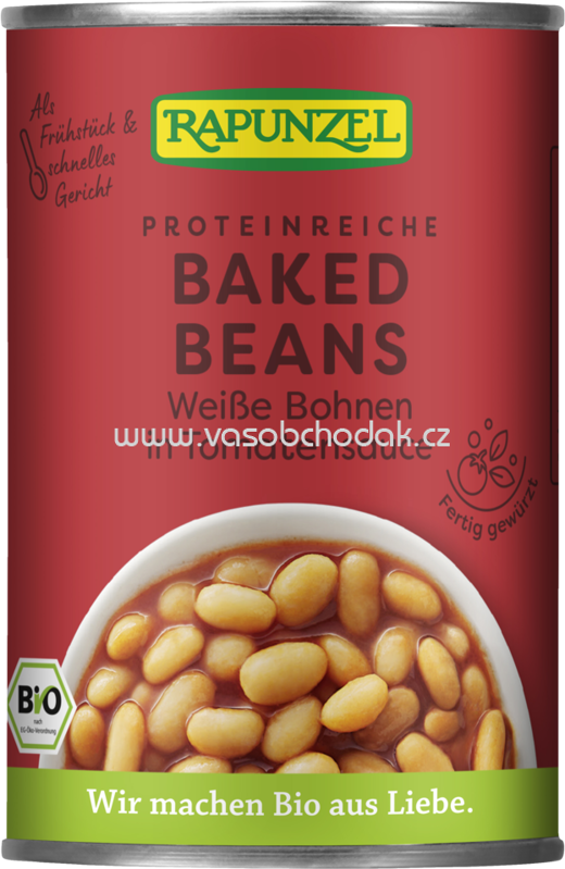 Rapunzel Baked Beans in der Dose, 400g