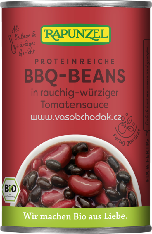 Rapunzel BBQ-Beans in der Dose, 400g