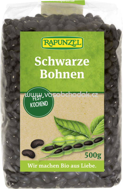 Rapunzel Bohnen schwarz, 500g