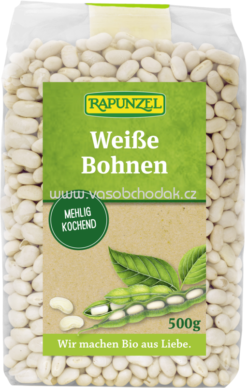 Rapunzel Bohnen weiß, 500g