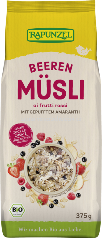 Rapunzel Beeren Müsli, 375g