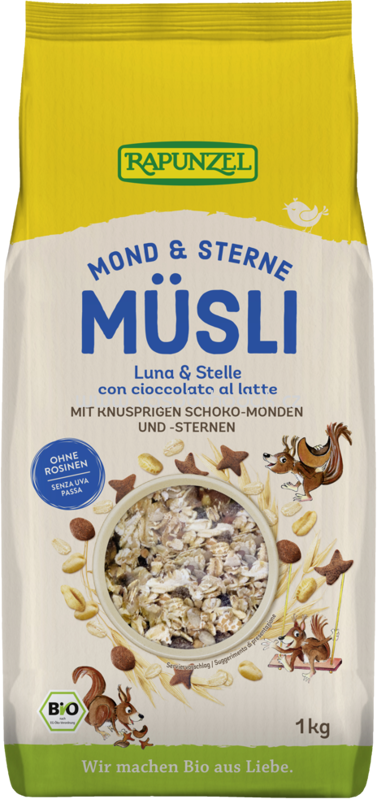 Rapunzel Mond & Sterne Müsli, 1kg