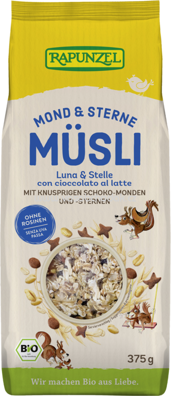 Rapunzel Mond & Sterne Müsli, 375g