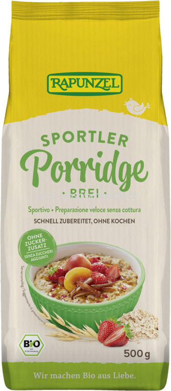 Rapunzel Sportler Porridge, 500g