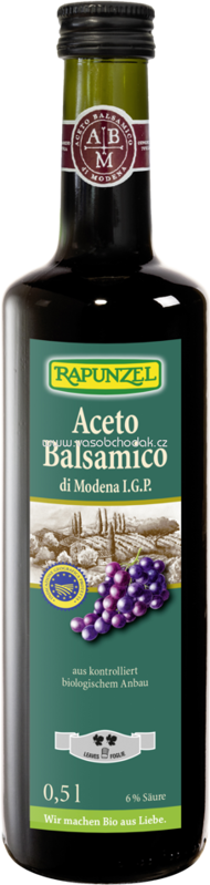 Rapunzel Aceto Balsamico di Modena I.G.P. Rustico, 500 ml