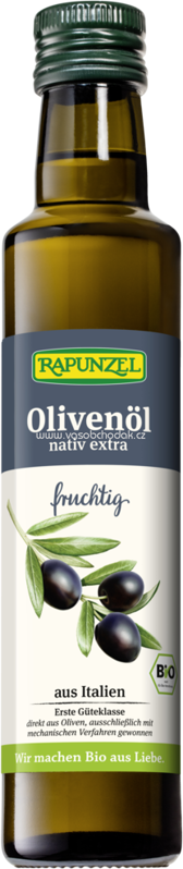Rapunzel Olivenöl fruchtig, nativ extra, 250 ml