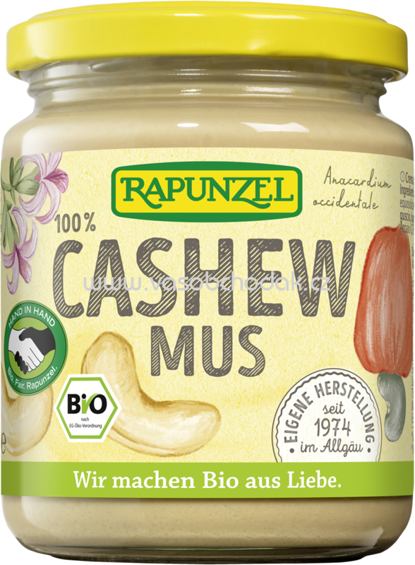 Rapunzel Cashewmus, 250g