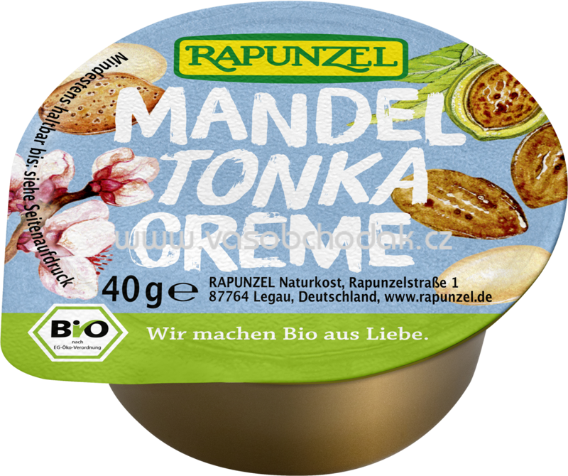 Rapunzel Mandel-Tonka-Creme, 40g
