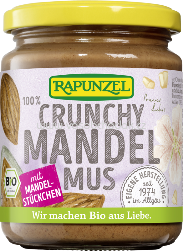 Rapunzel Crunchy Mandelmus, 250g