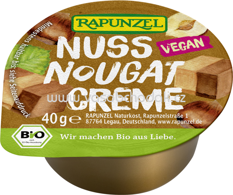 Rapunzel Nuss-Nougat-Creme vegan, 40g