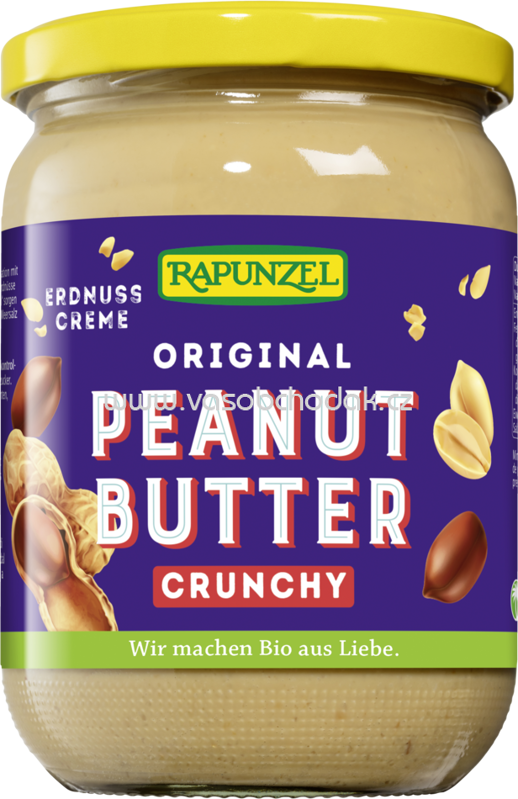 Rapunzel Peanutbutter Crunchy, 500g