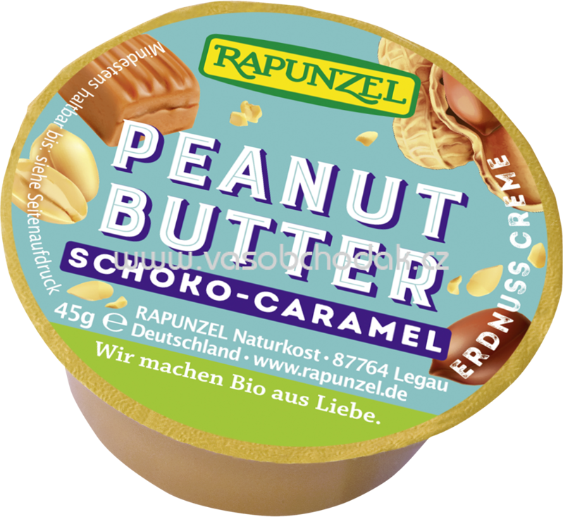 Rapunzel Peanutbutter Schoko-Caramel, 45g
