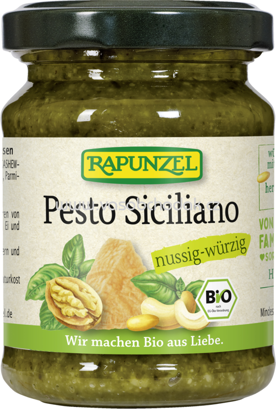 Rapunzel Pesto Siciliano, 130ml