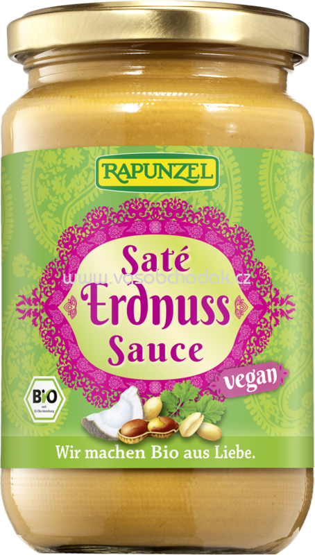 Rapunzel Saté Erdnuss-Sauce, 350 ml