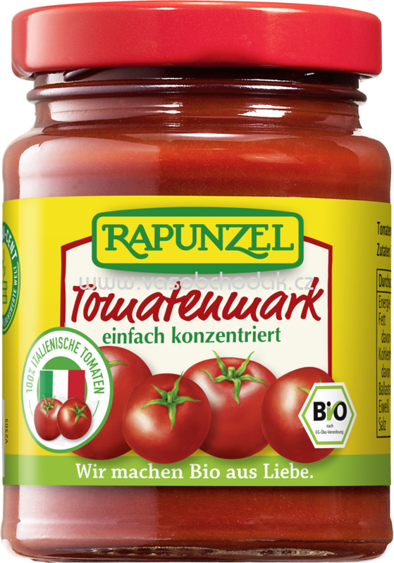 Rapunzel Tomatenmark, einfach konzentriert, 100g