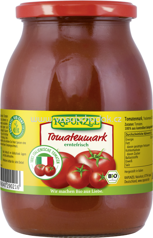 Rapunzel Tomatenmark, einfach konzentriert, 1 kg