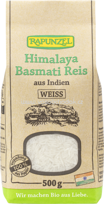 Rapunzel Himalaya Basmati Reis weiß, 500g