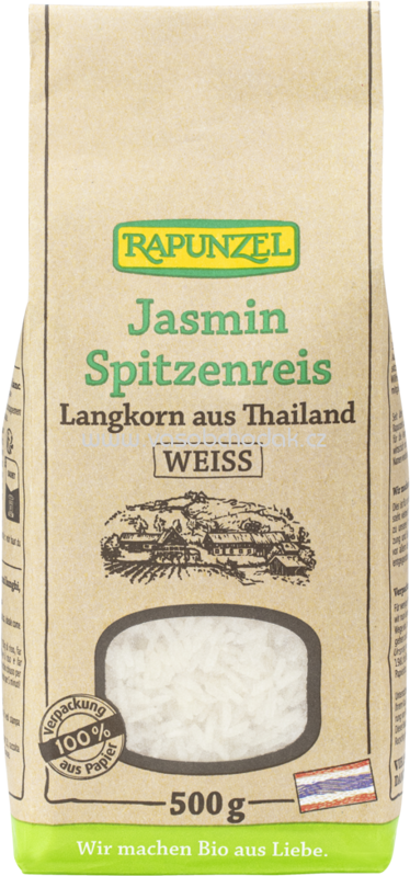 Rapunzel Jasmin Spitzenreis Langkorn weiß, 500g