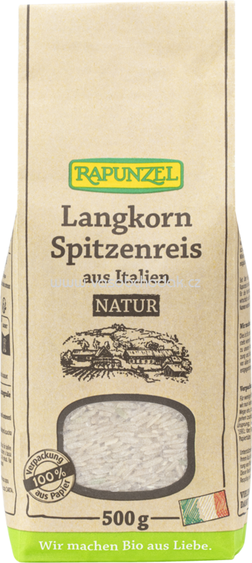 Rapunzel Langkorn Spitzenreis natur - Vollkorn, 500g