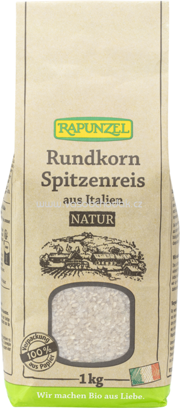 Rapunzel Rundkorn Spitzenreis natur - Vollkorn, 1 kg