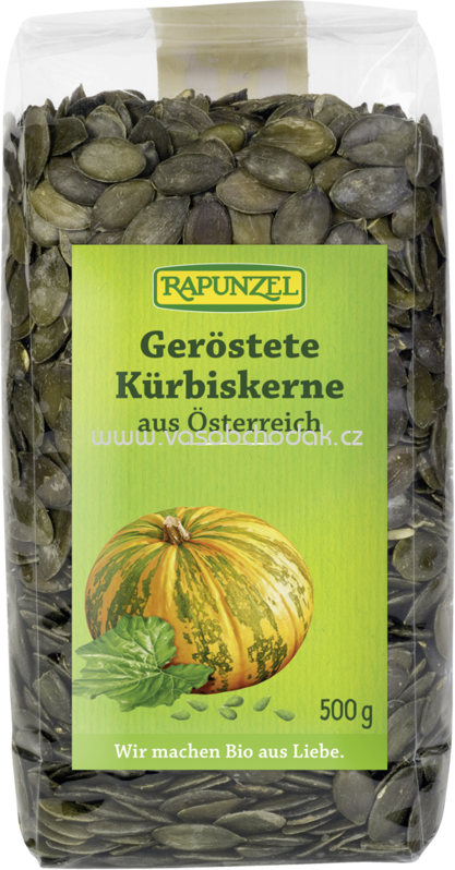 Rapunzel Kürbiskerne geröstet, 500g