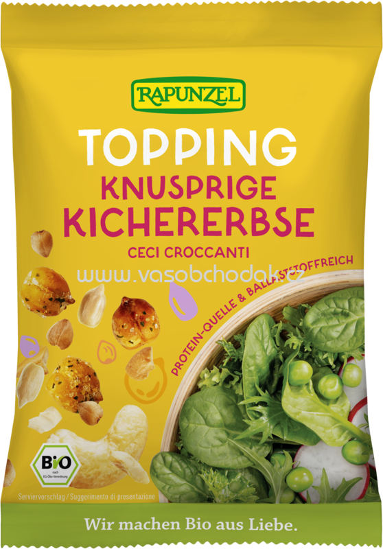 Rapunzel Topping Knusprige Kichererbse, 100g