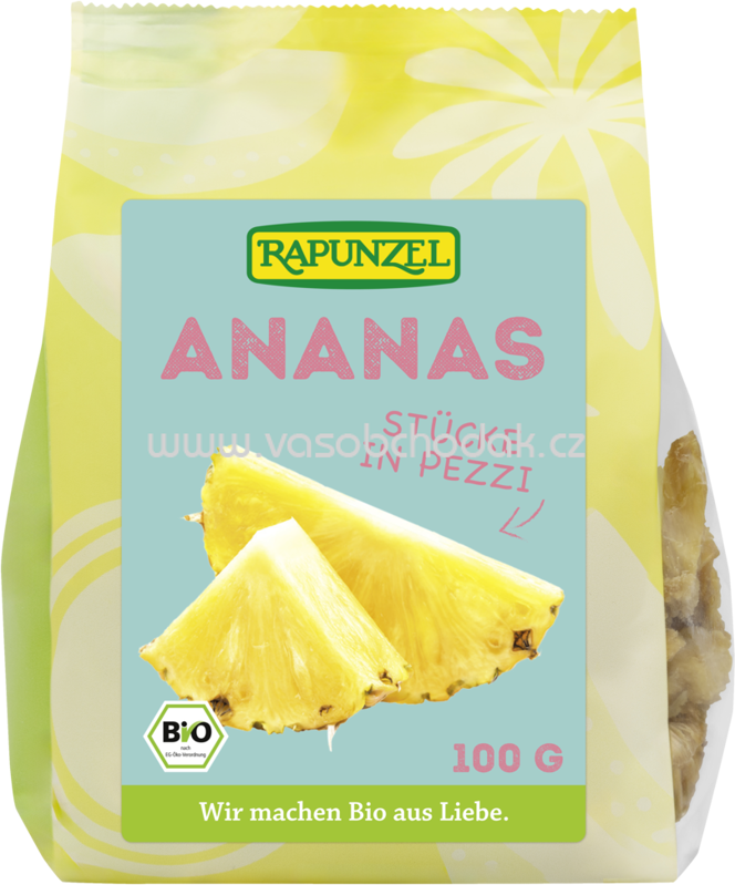 Rapunzel Ananas, 100g