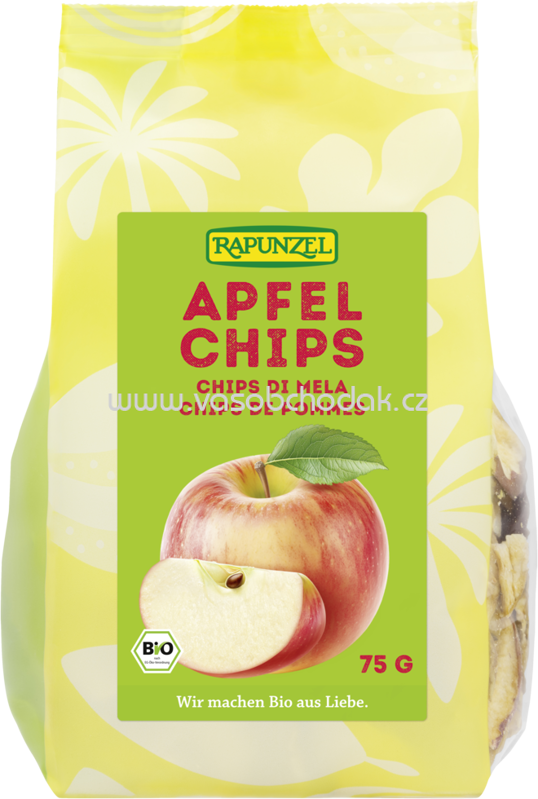 Rapunzel Apfel-Chips, 75g