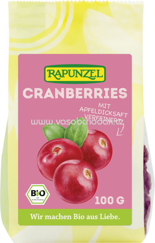 Rapunzel Cranberries, 100g
