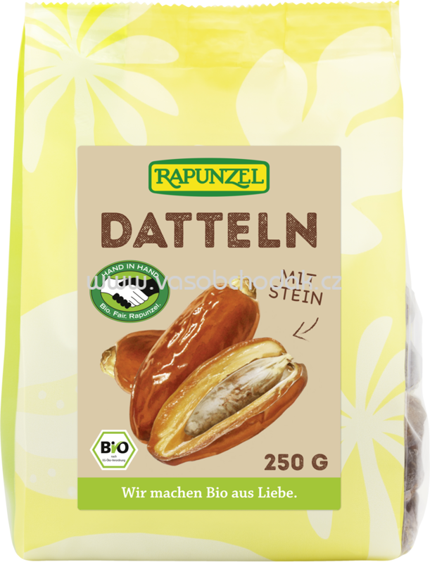 Rapunzel Datteln mit Stein, Beutel, 250g