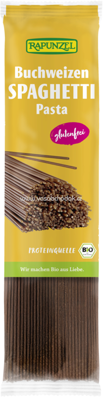 Rapunzel Buchweizen-Spaghetti aus Vollkorn-Buchweizenmehl, 250g