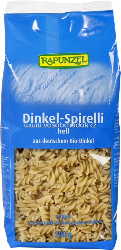 Rapunzel Dinkel-Spirelli hell aus Deutschland, 500g
