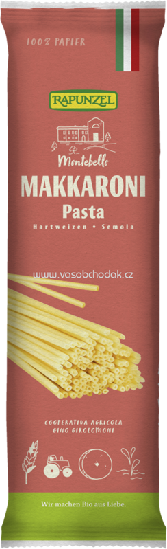 Rapunzel Makkaroni Semola, 500g