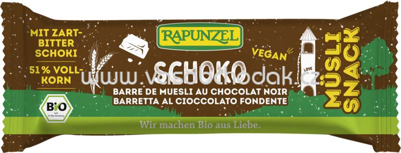 Rapunzel Müsli-Snack Schoko, 50g