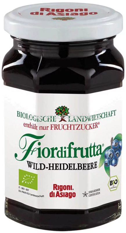 Rigoni di Asiago Fiordifrutta Wild Heidelbeere, 250g