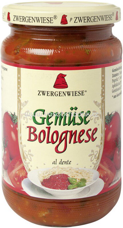 Zwergenwiese Gemüse Bolognese, 340 ml Zwergenwiese Gemüse Bolognese, 340 ml