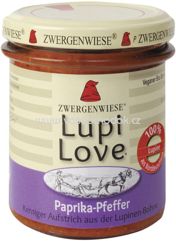 Zwergenwiese LupiLove Paprika-Pfeffer, 165g Zwergenwiese LupiLove Paprika-Pfeffer, 165g