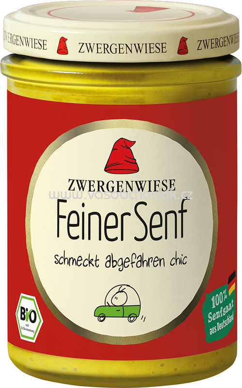 Zwergenwiese Feiner Senf, 160 ml